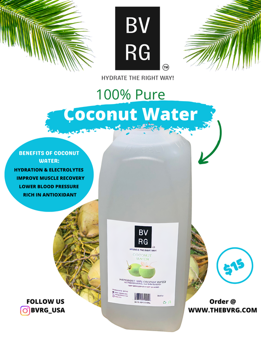 1/2 GALLON BOTTLE COCONUT WATER